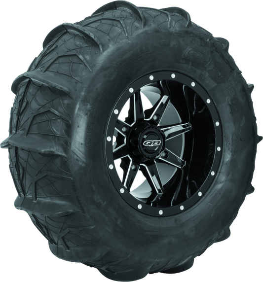 QuadBoss, QuadBoss Slicer 14x10 PowerSports Wheel - 4/156 Bolt Pattern, 5+6 Offset