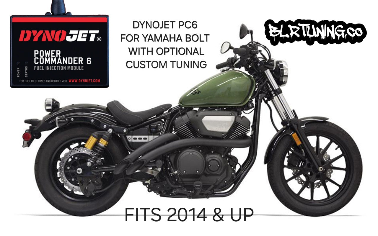 YAMAHA BOLT 950 2014 - 2024 PC6 BY DYNOJET WITH OPTIONAL CUSTOM TUNING BY BLR TUNING