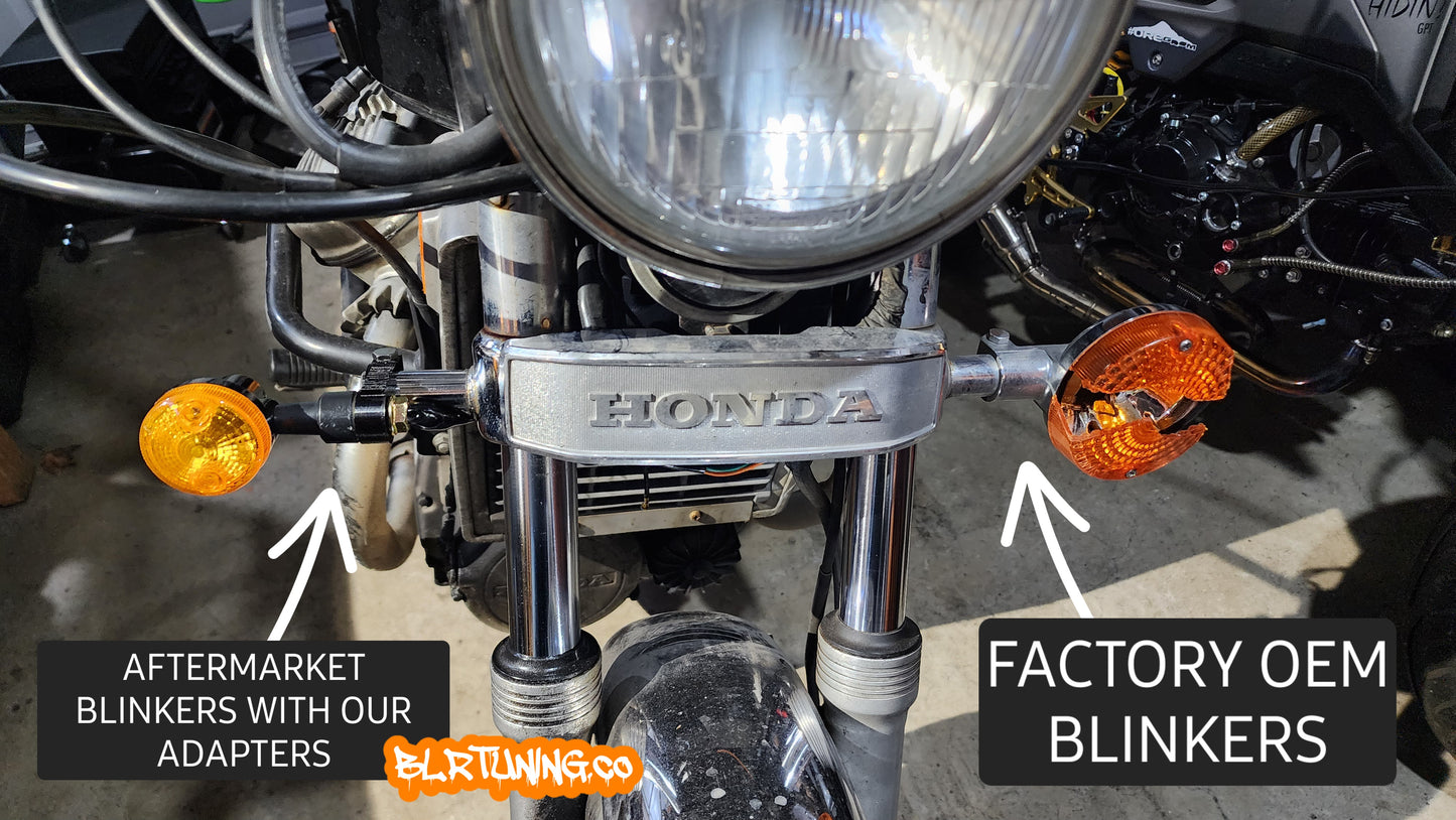 HONDA CX500 BLINKER ADAPTERS 1978 - 1983