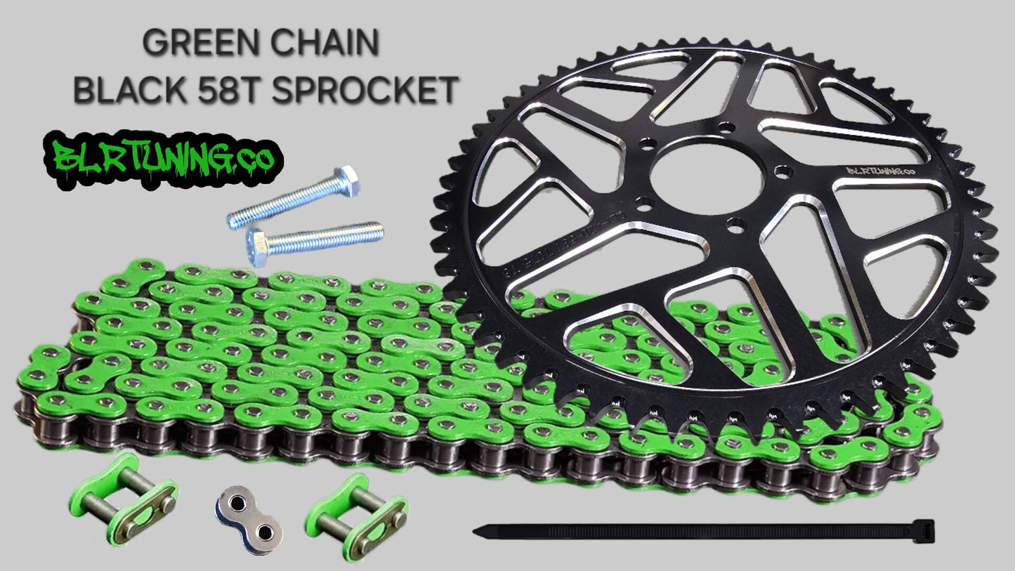RAWRR MANTIS X 58 TOOTH REAR SPROCKET MAX TORQUE CONVERSION KIT