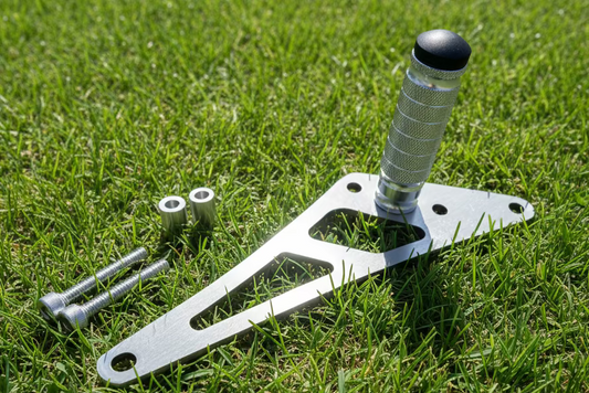 Surron Ultra Bee Shift Lock Stunt Wheelie Peg Steel Black/Silver