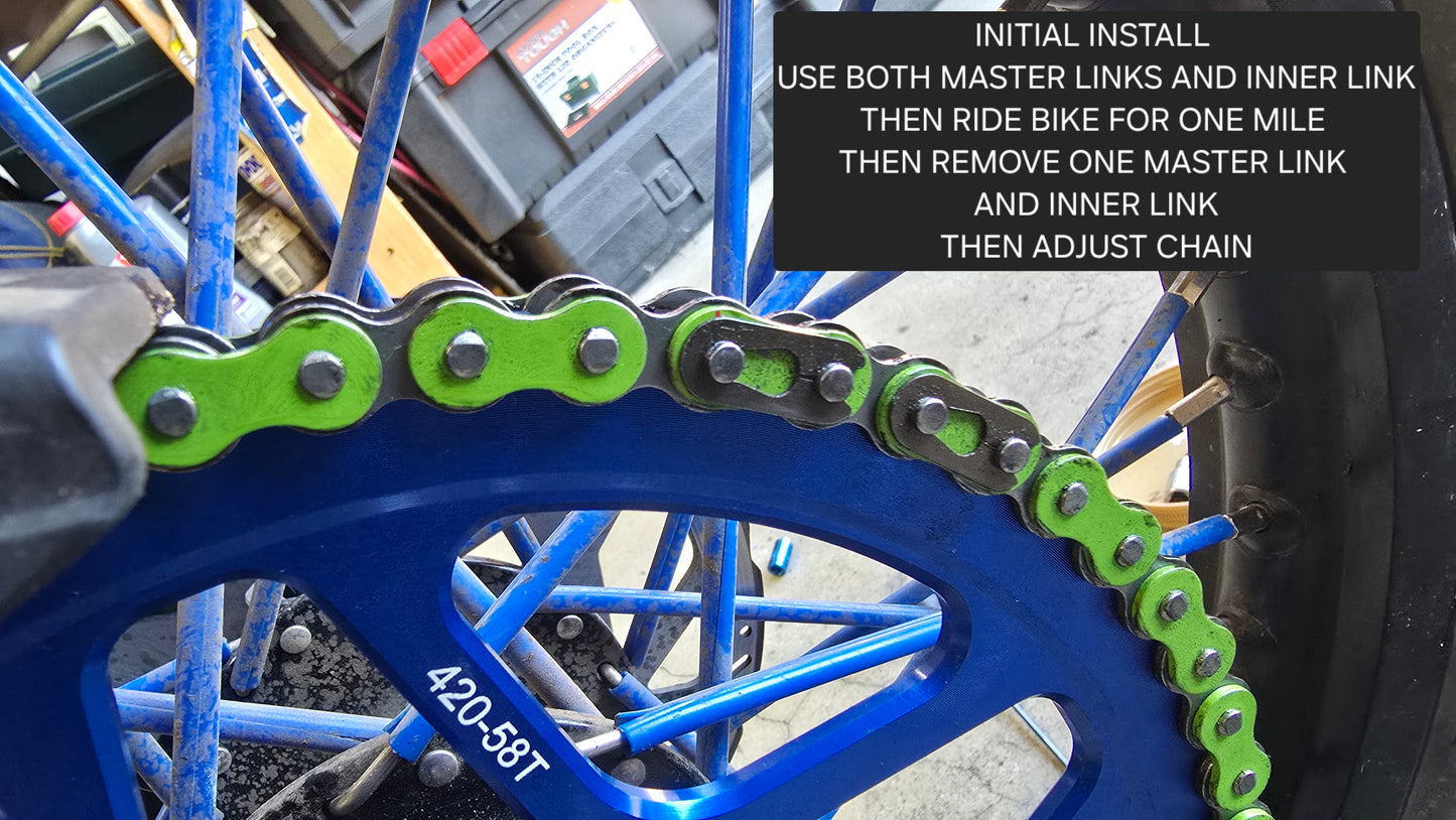 RAWRR MANTIS X 58 TOOTH REAR SPROCKET MAX TORQUE CONVERSION KIT