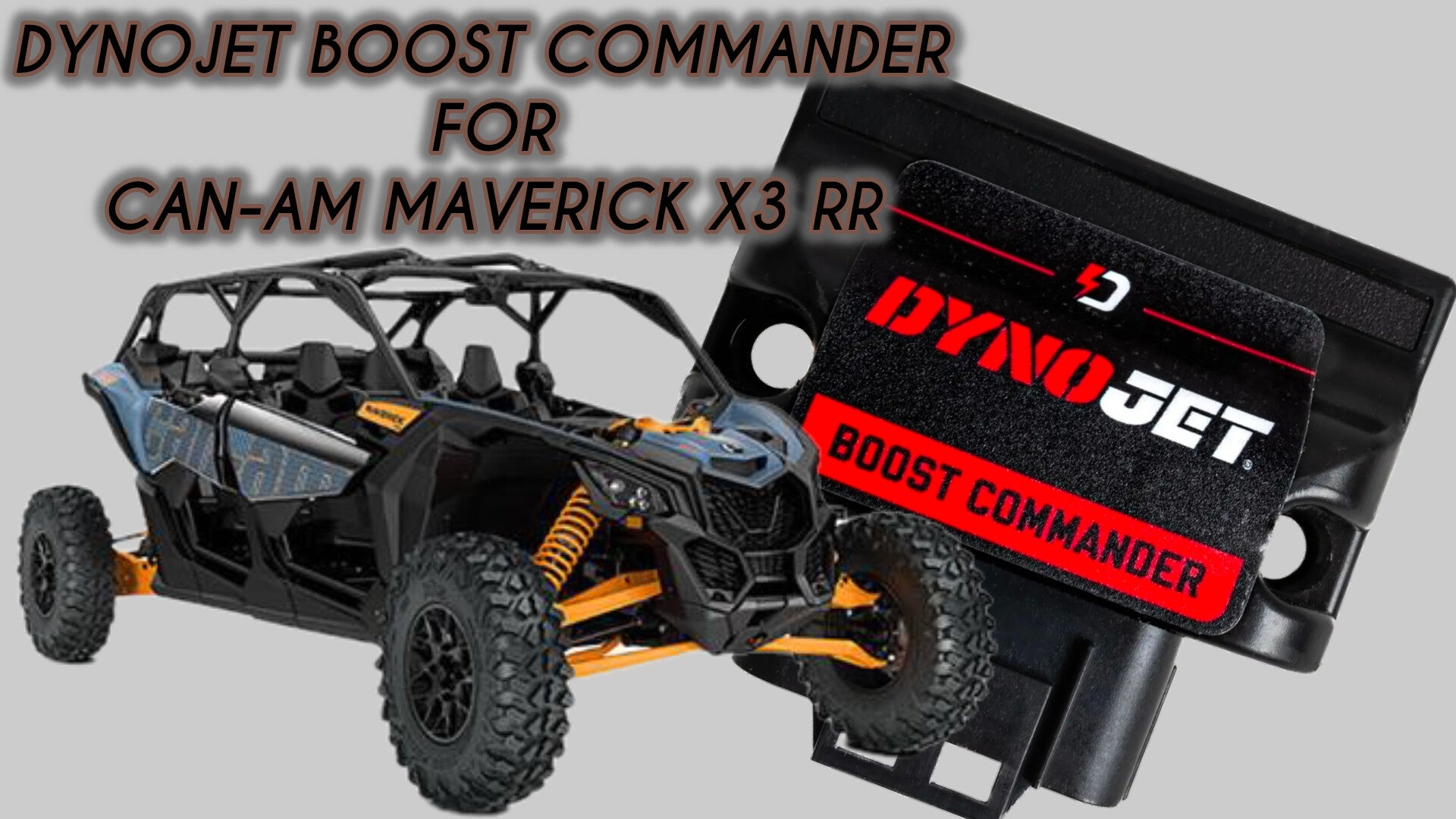 Dynojet Boost Commander Kit for Can-Am Maverick X3 RR 2021 - 2025