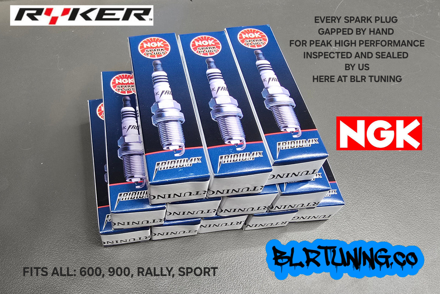 CAN-AM RYKER NGK IRIDIUM SPARK PLUGS FITS 2019 - 2025 600 900 RALLY SPORT