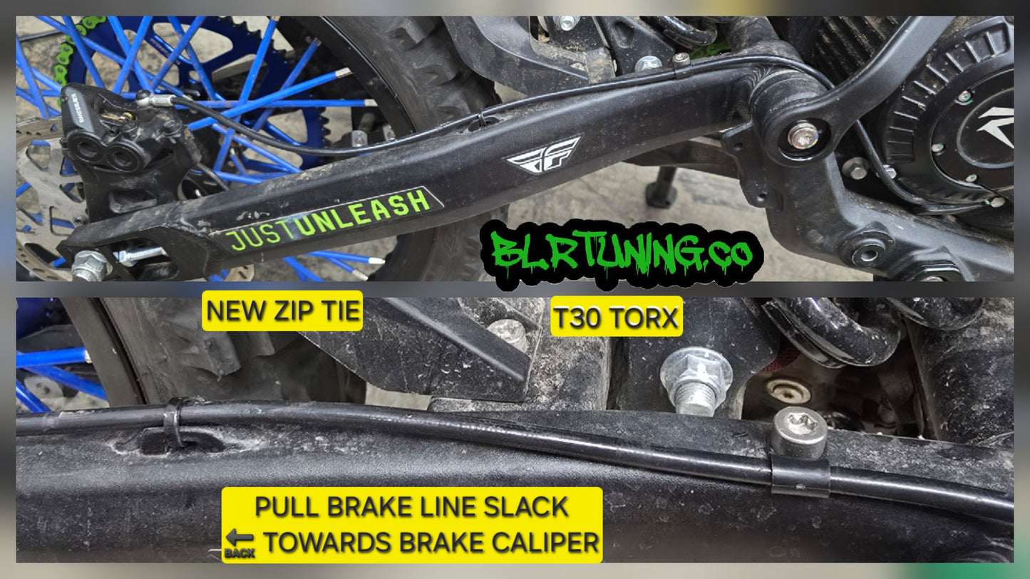 RAWRR MANTIS X 58 TOOTH REAR SPROCKET MAX TORQUE CONVERSION KIT