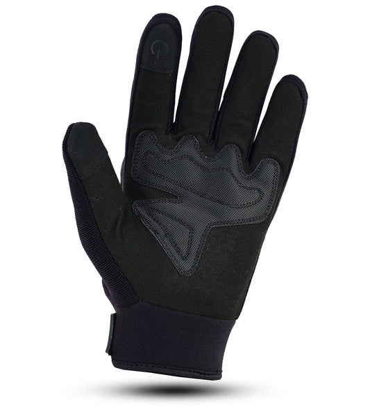 Premium Motorcycle Black Gloves – Superior Comfort, Grip & Knuckle Protection