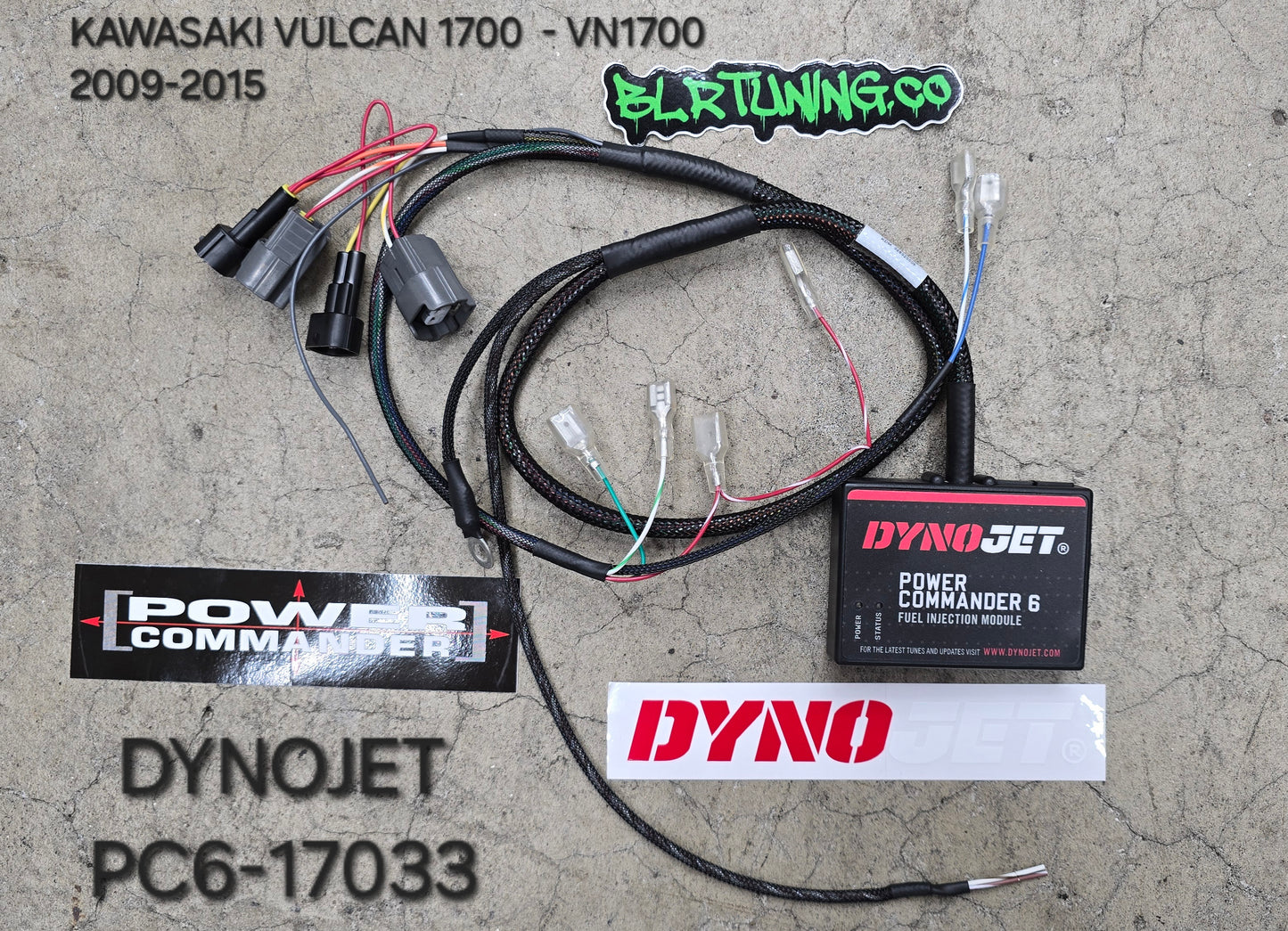 KAWASAKI VULCAN 1700 CLASIC - NOMAD - VOYAGER - VAQUERO - CLASIC LT 2009 - 2015 PC6 BY DYNOJET WITH OPTIONAL CUSTOM TUNING BY BLR TUNING