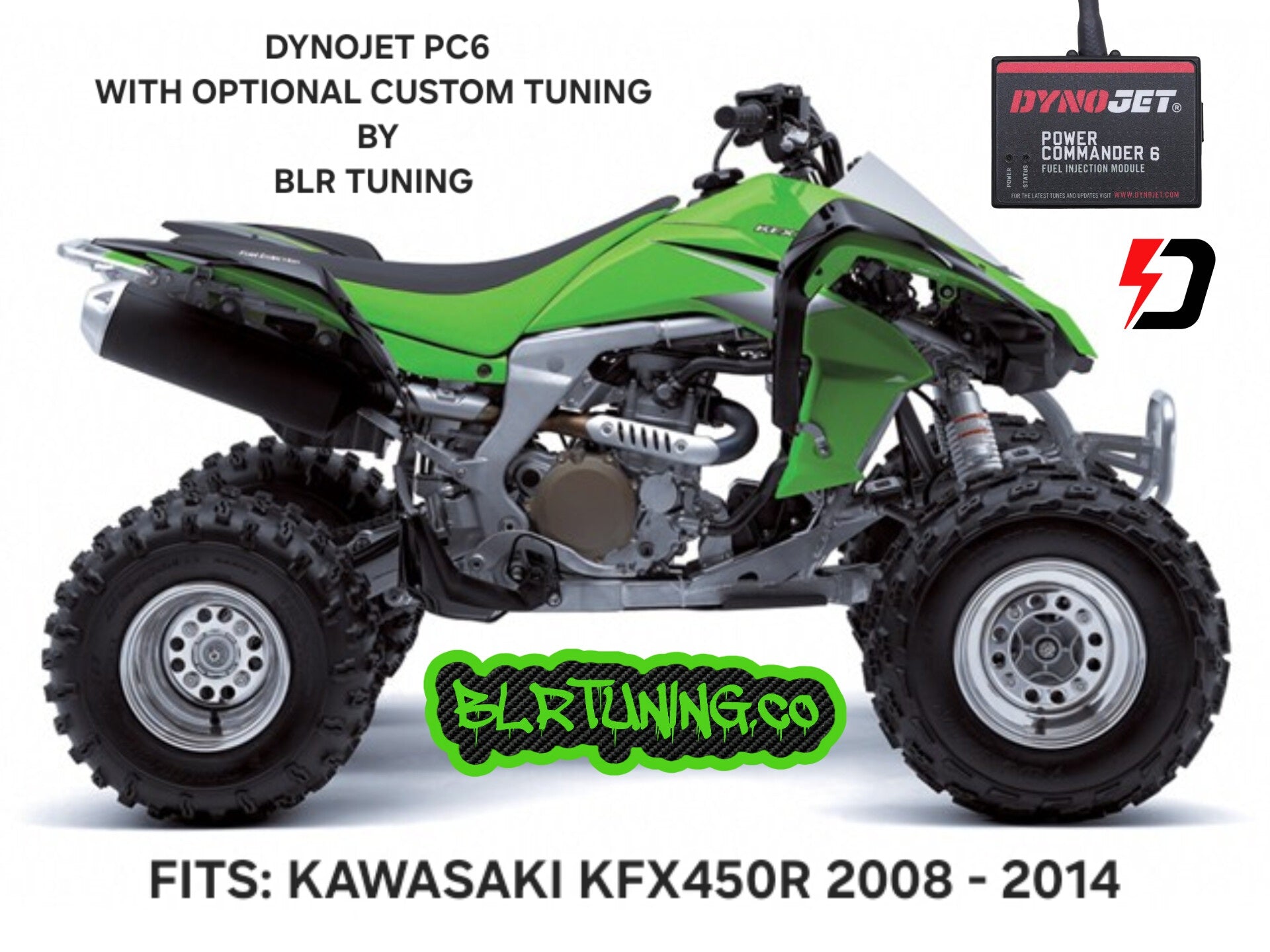 KAWASAKI KFX450R 2008 - 2014 DYNOJET PC6 WITH OPTIONAL CUSTOM