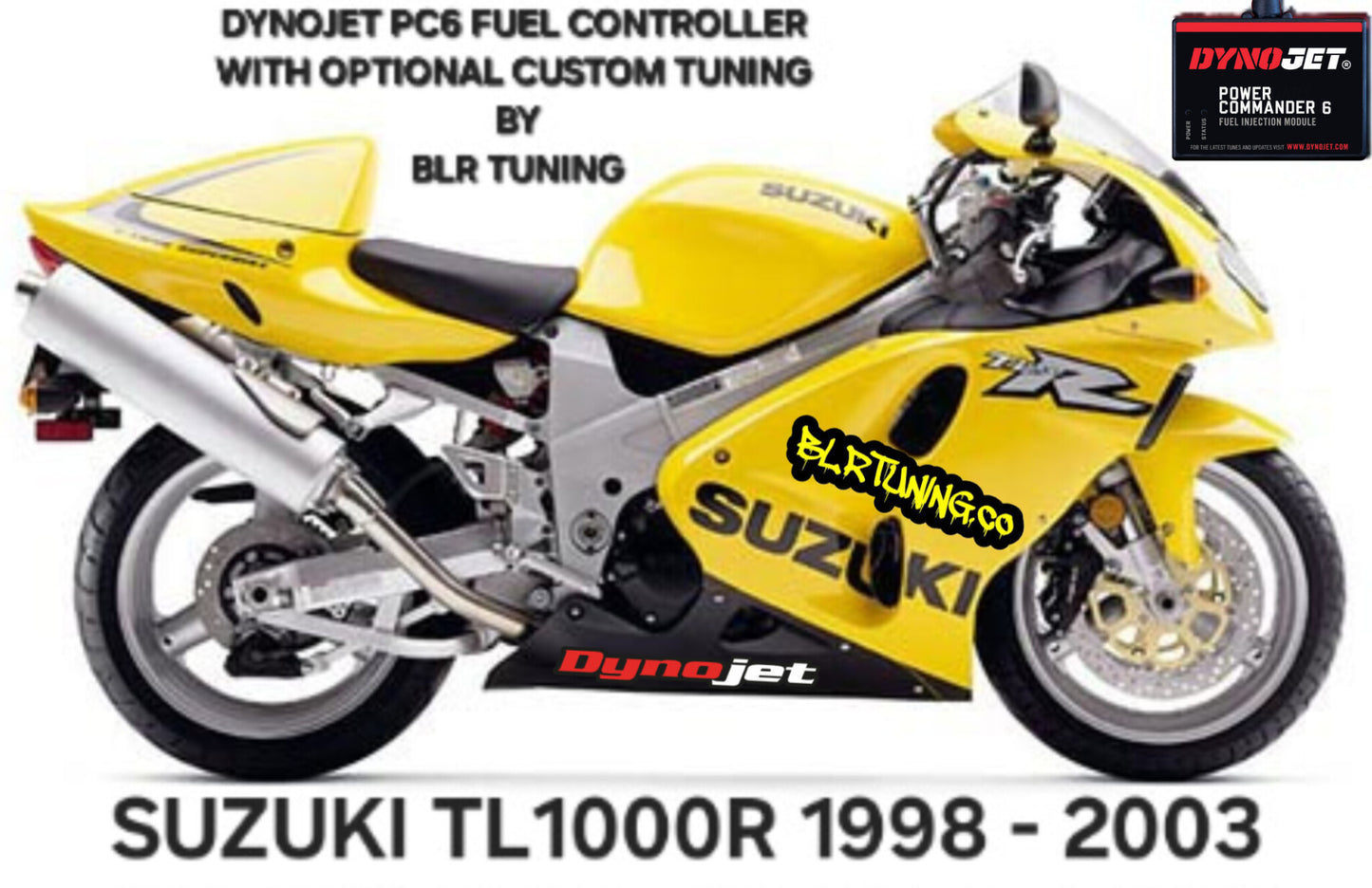 SUZUKI TL1000R 1998 - 2003 PC6 BY DYNOJET WITH OPTIONAL CUSTOM TUNING BY BLR TUNING