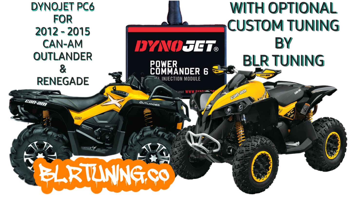 CAN-AM OUTLANDER AND RENEGADE PC6 2012 - 2015 POWER COMMANDER 6 WITH CUSTOM TUNING OPTION BY BLR TUNING