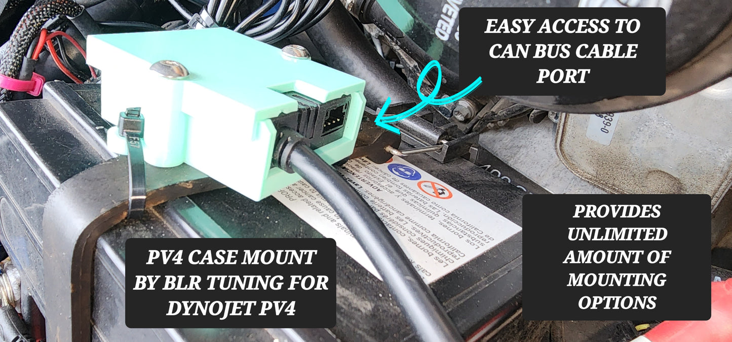 PV4 CASE MOUNT BY BLR TUNING FOR DYNOJET PV4