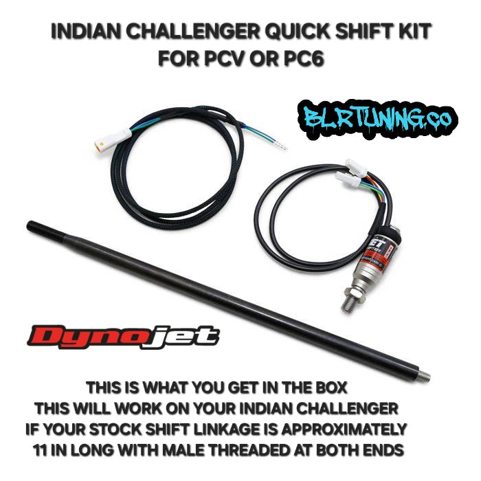 INDIAN CHALLENGER QUICK SHIFT KIT FOR 2020 - 2024 FOR PCV OR PC6 BY DYNOJET