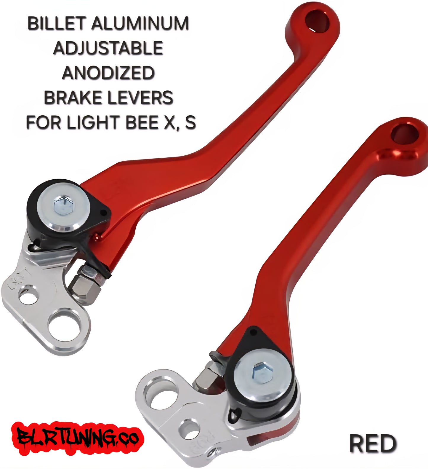 SURRON Sur-Ron LIGHT BEE X S 2024 2025 CNC BRAKE LEVERS ADJUSTABLE BILLET ALUMINUM