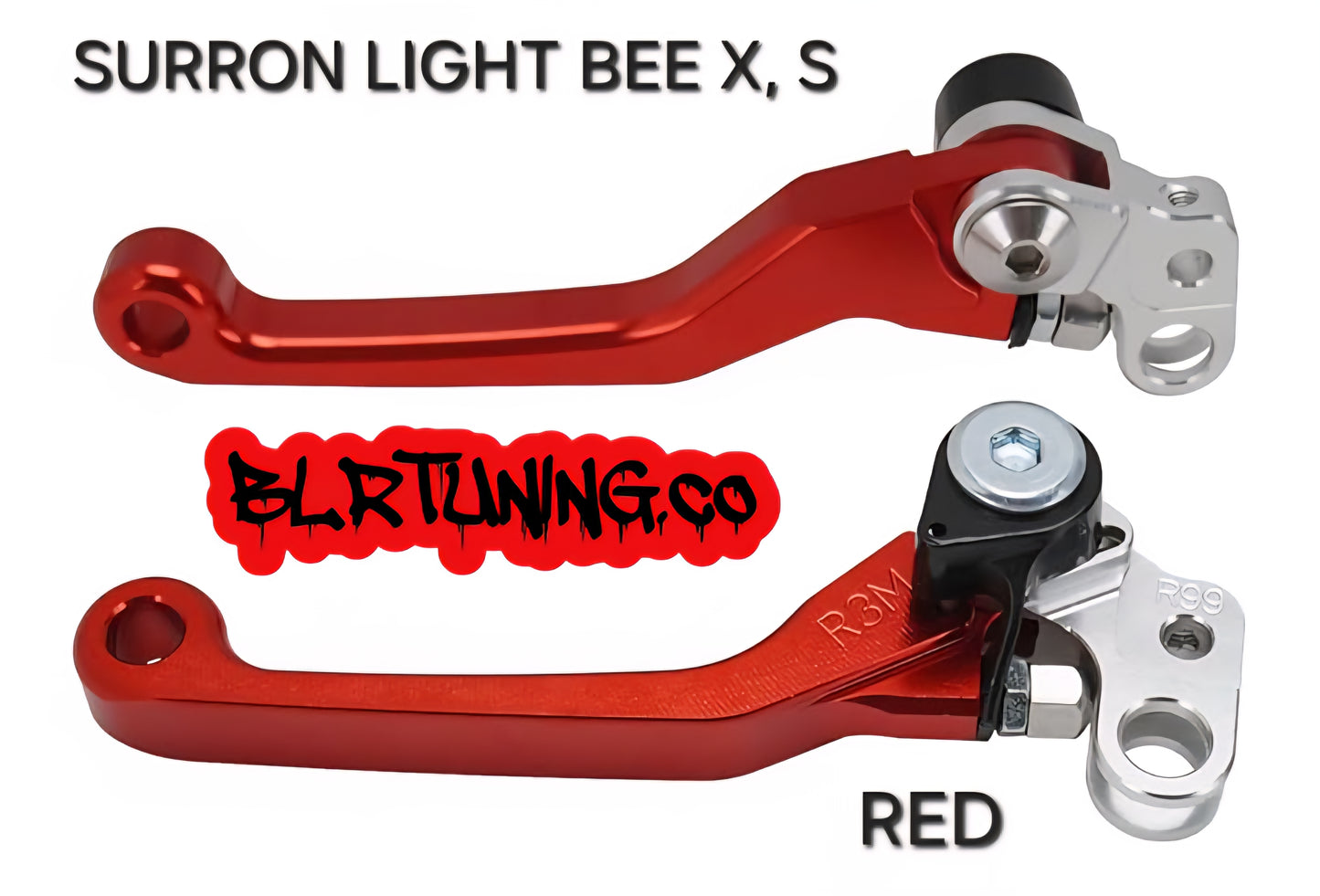 SURRON Sur-Ron LIGHT BEE X S 2024 2025 CNC BRAKE LEVERS ADJUSTABLE BILLET ALUMINUM