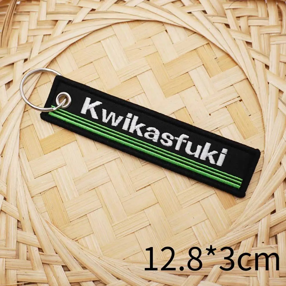 Kwikasfuki - Motorcycle Keychain