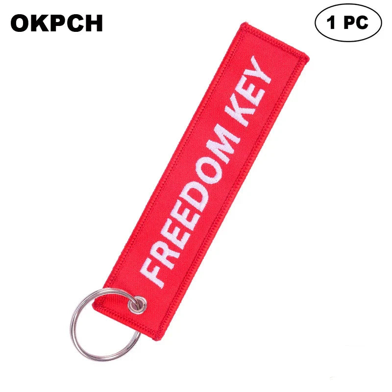 Freedom Key - Motorcycle Keychain