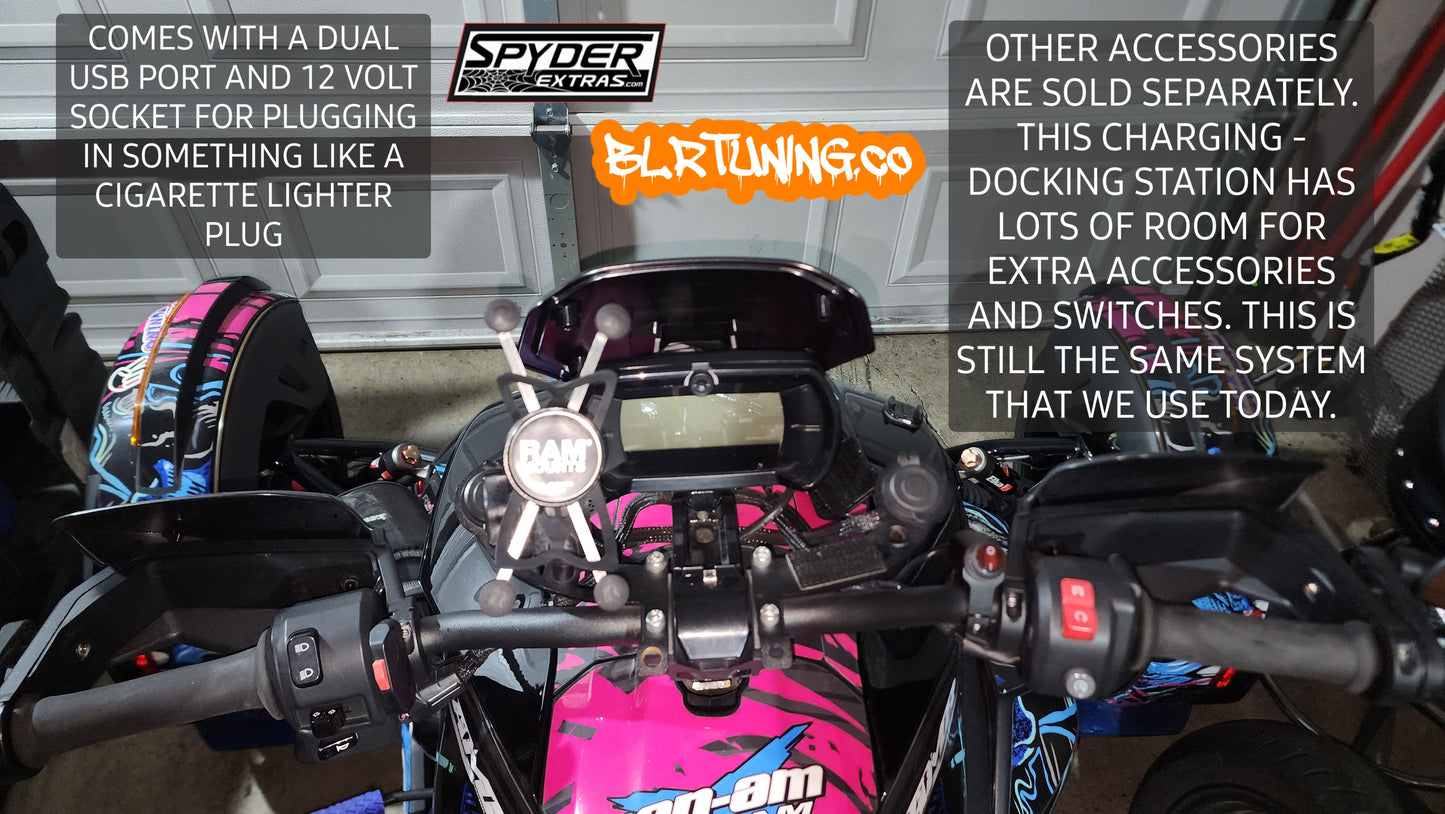 CAN-AM RYKER CHARGING AND DOCKING STATION by SPYDER EXTRAS