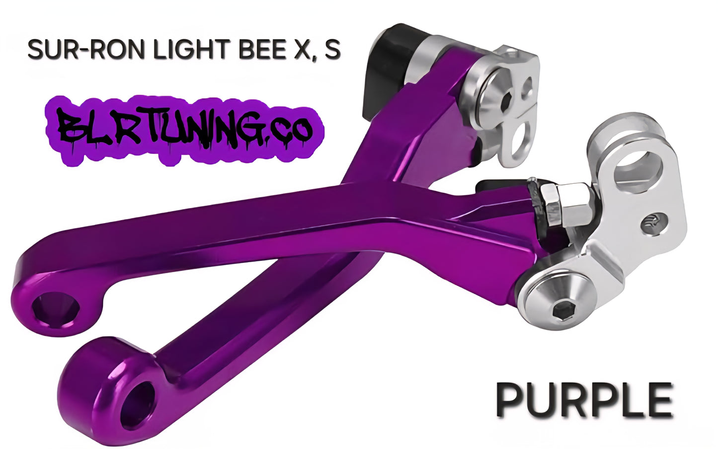 SURRON Sur-Ron LIGHT BEE X S 2024 2025 CNC BRAKE LEVERS ADJUSTABLE BILLET ALUMINUM