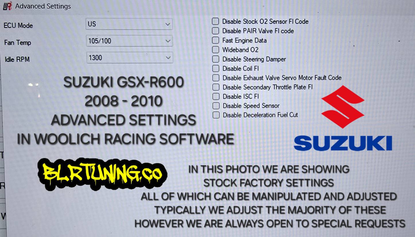 SUZUKI ECU FLASH TUNING