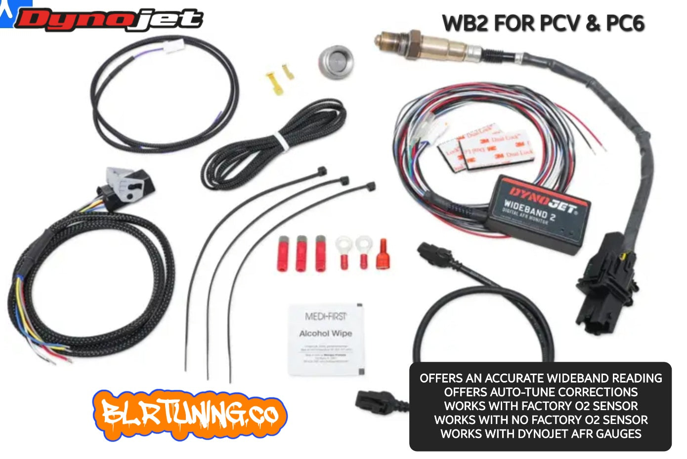 WB2 WIDE BAND 2 WITH AUTOTUNE BASE KIT SINGLE 02 FOR POWER COMMANDER PC6 PCV