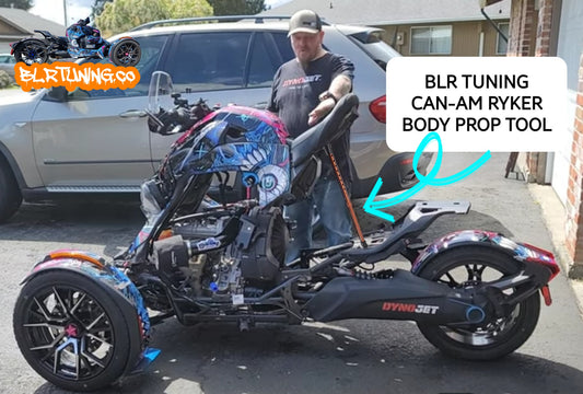 BLR TUNING BODY PROP TOOL FOR CAN-AM RYKER SPYDER OR ANY MOTORCYCLE