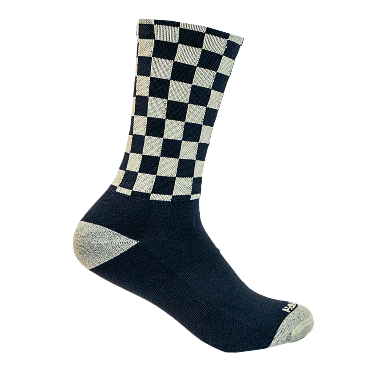 Socks - Checkered Black/Tan
