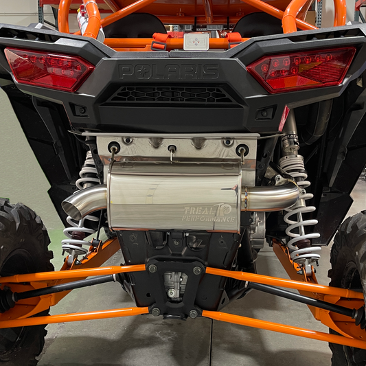 Treal Performance | 2016-2021 Polaris RZR XP Turbo / Turbo S "Slip On" Exhaust System