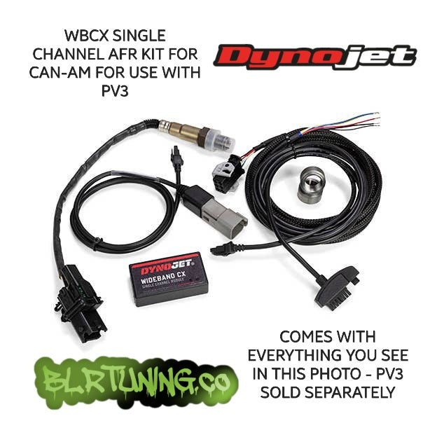 DYNOJET CAN-AM SPYDER WBCX SINGLE CHANNEL AFR KIT FOR USE WITH DYNOJET PV3