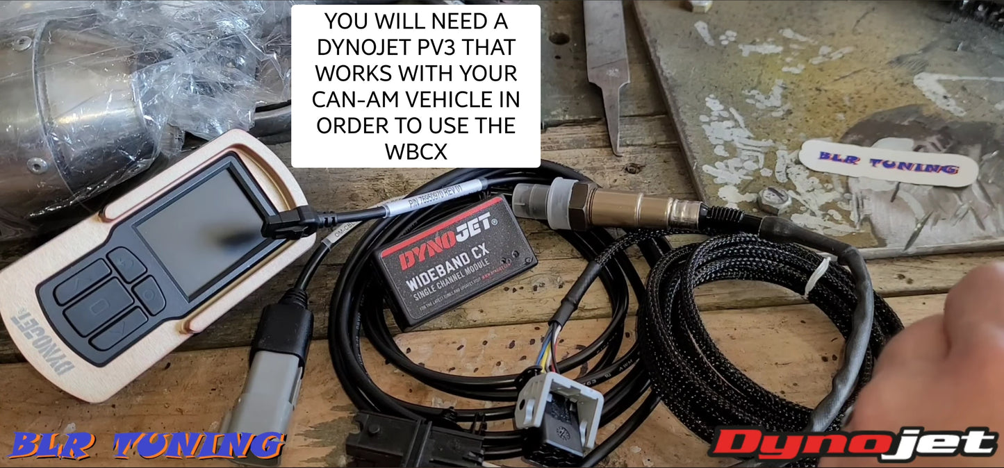 DYNOJET CAN-AM RYKER WBCX SINGLE CHANNEL AFR KIT FOR USE WITH DYNOJET PV3