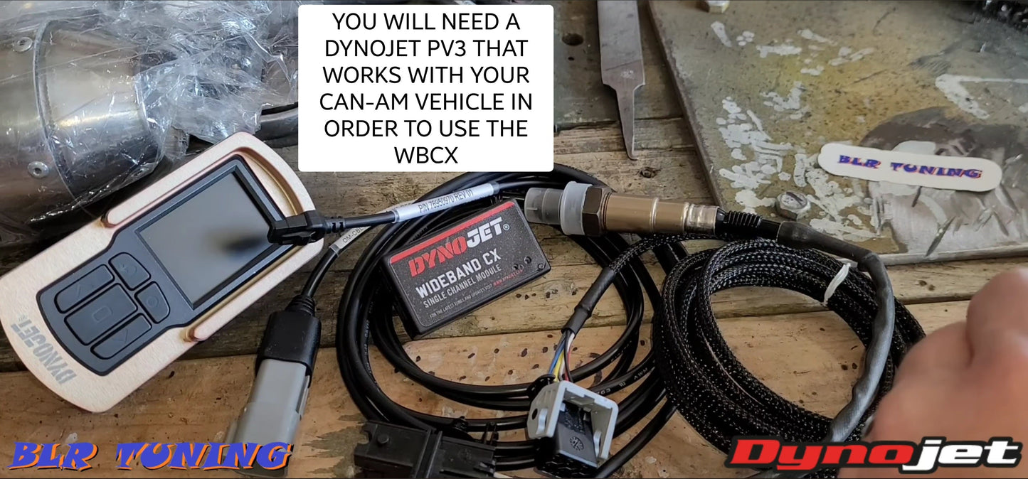 DYNOJET CAN-AM SPYDER WBCX SINGLE CHANNEL AFR KIT FOR USE WITH DYNOJET PV3