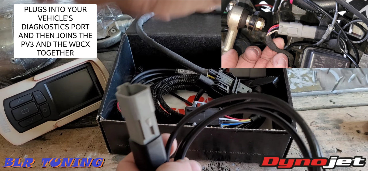 DYNOJET CAN-AM SPYDER WBCX SINGLE CHANNEL AFR KIT FOR USE WITH DYNOJET PV3