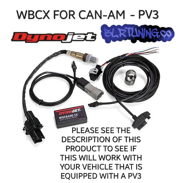 DYNOJET CAN-AM SPYDER WBCX SINGLE CHANNEL AFR KIT FOR USE WITH DYNOJET PV3