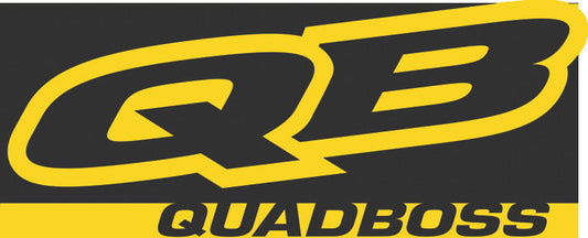 QuadBoss, QuadBoss 72-Inch by 29-Inch Logo Banner for Powersports Vehicles