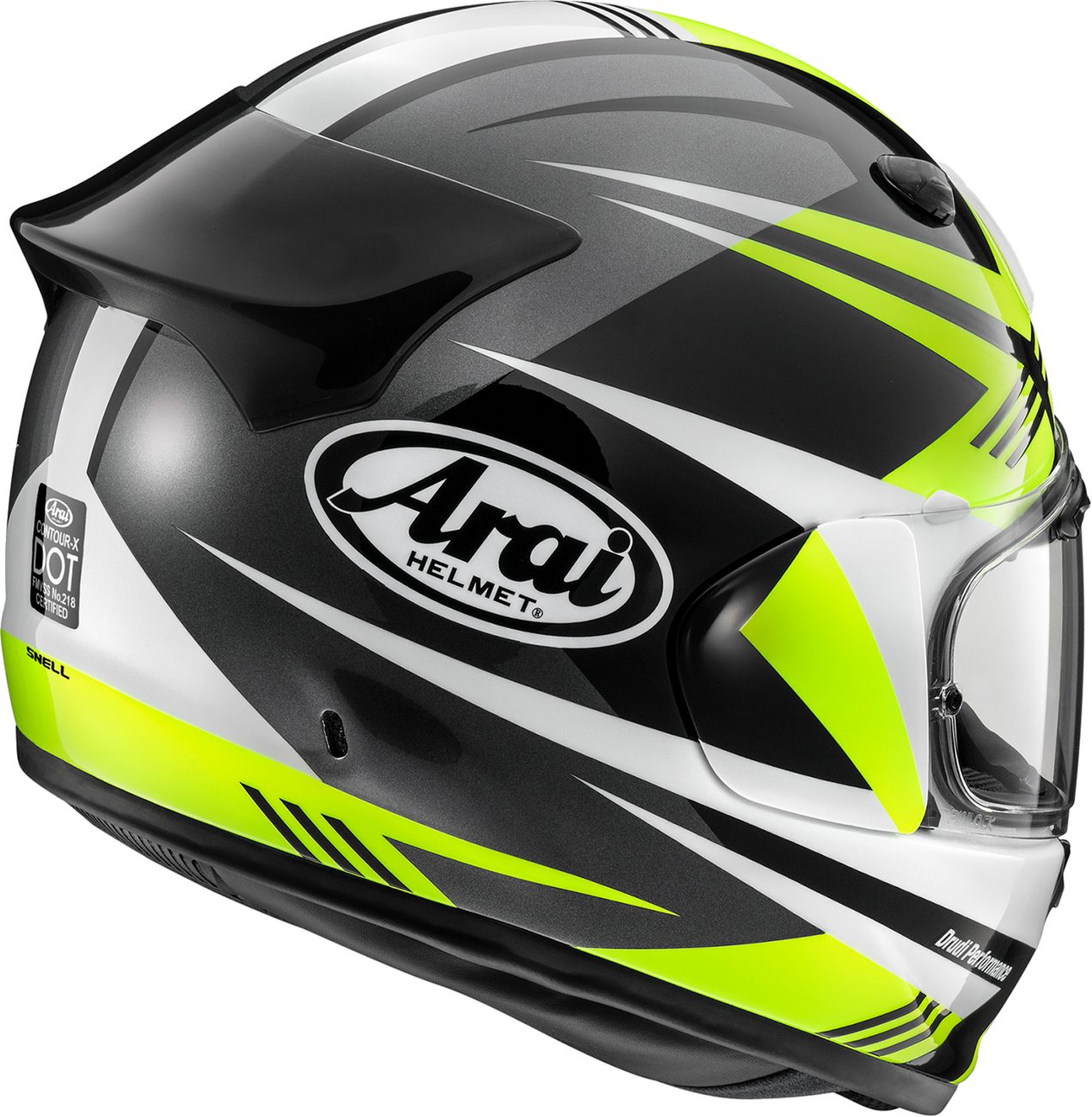 ARAI HELMETS, ARAI HELMETS Contour-X Helmet Mark Yellow Small - Part 0101-18147