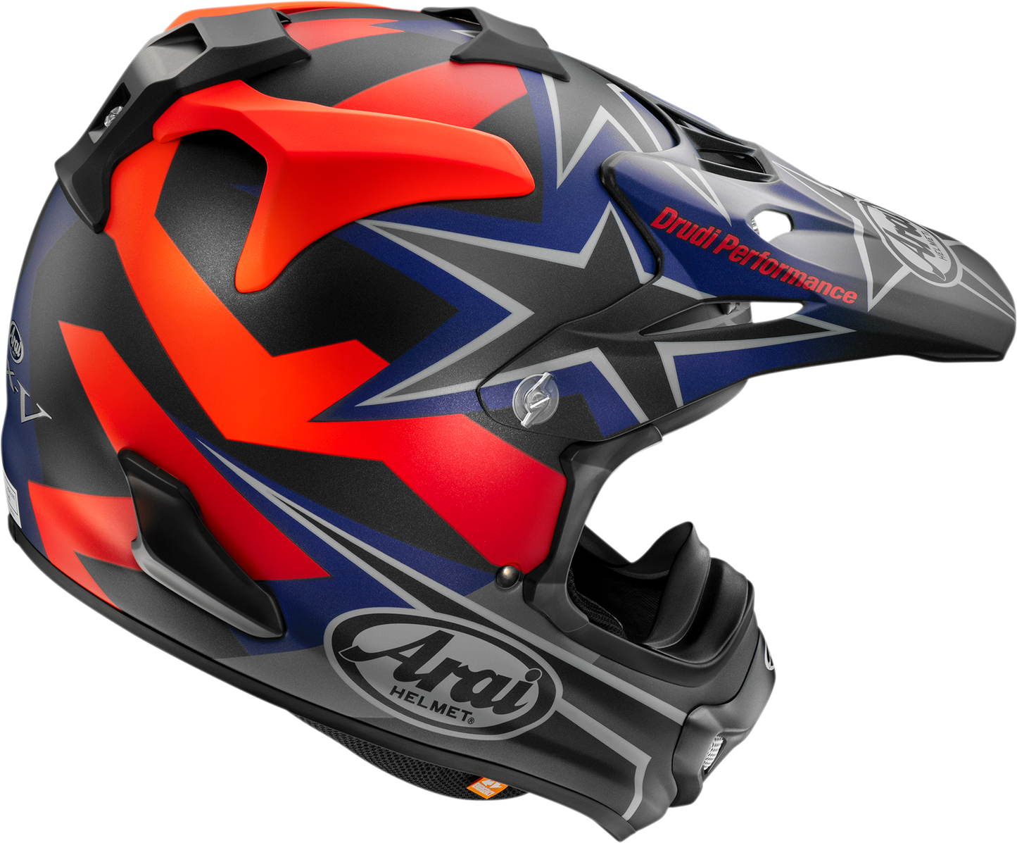 ARAI HELMETS, Arai Helmets VX-Pro4 Stars & Stripes Small - Black Frost, Part Number 0110-8207