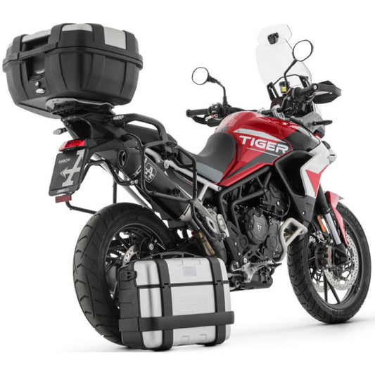 IN STOCK 72505VAN Arrow Veloce Homologated Slip-on Exhaust for sidebags for Tiger 850 20-24 /900 20-23