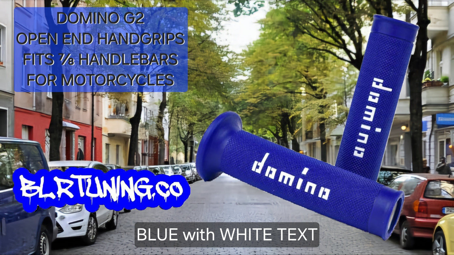 DOMINO G2 OPEN END 7/8 HAND GRIPS FOR MOTORCYCLES