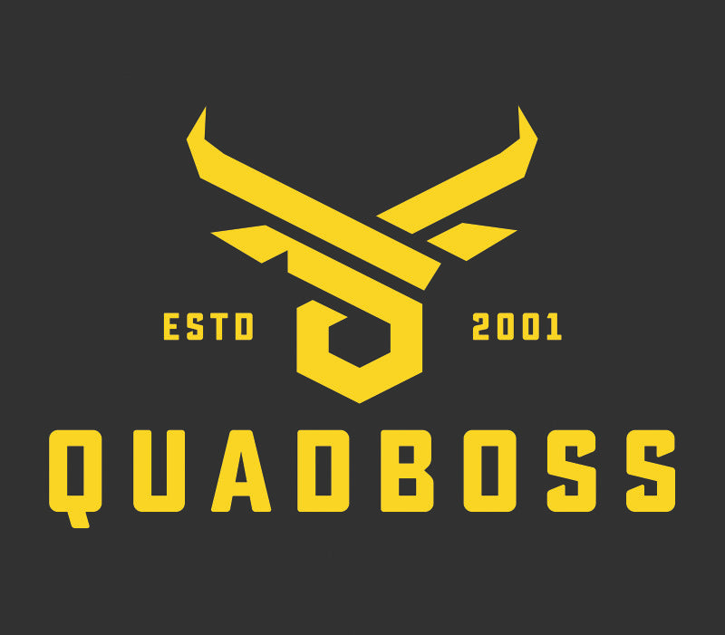 QuadBoss, QuadBoss 48-inch x 48-inch Logo Banner for Powersports Enthusiasts