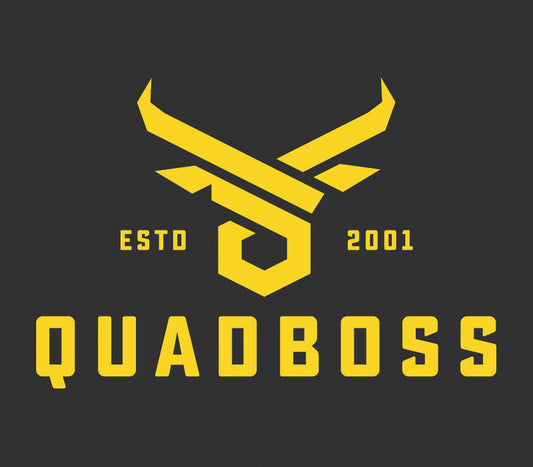 QuadBoss, QuadBoss 48-inch x 48-inch Logo Banner for Powersports Enthusiasts
