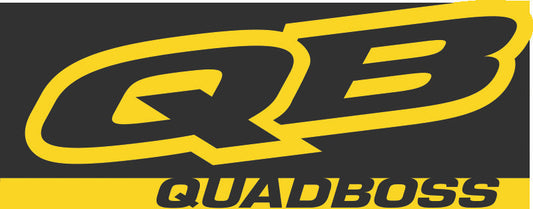 QuadBoss, QuadBoss 88-inch x 34-inch Logo Banner for Powersports Vehicles