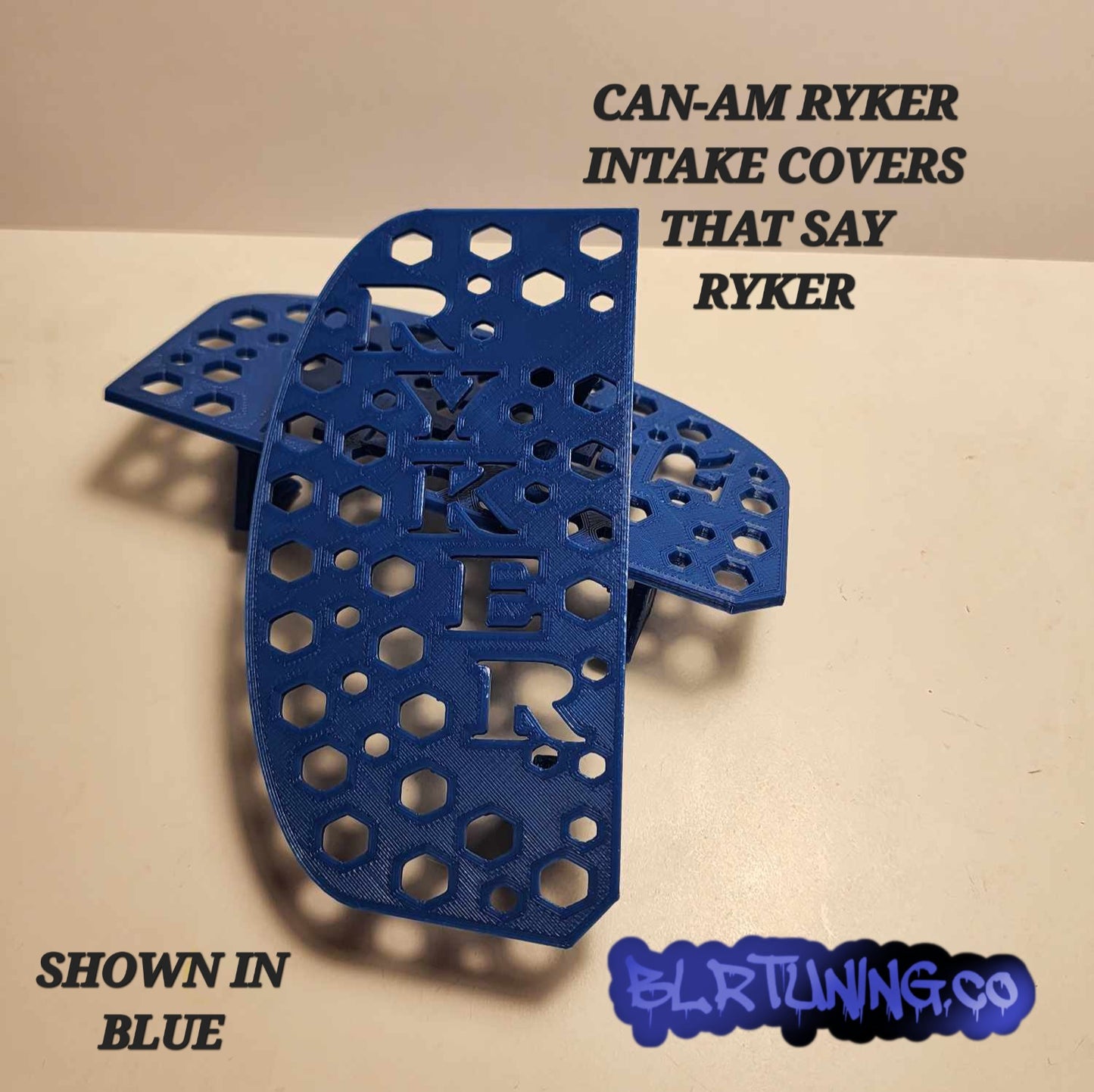 CAN-AM RYKER INTAKE COVERS THAT SAY RYKER