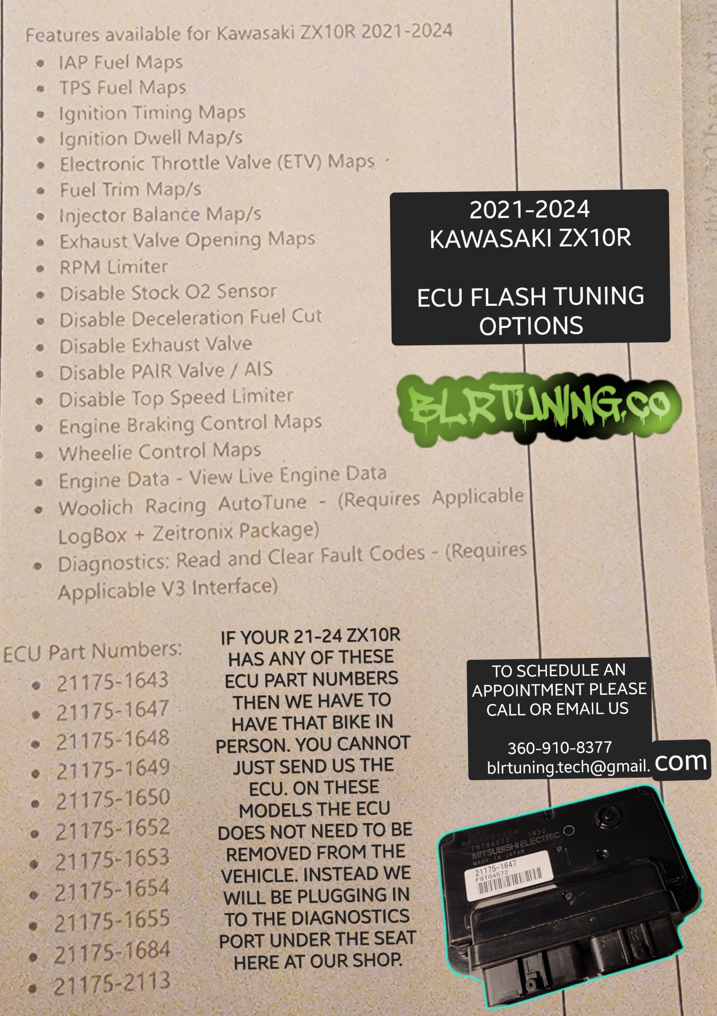 TUNING ECU FLASH PARA HONDA YAMAHA KAWASAKI