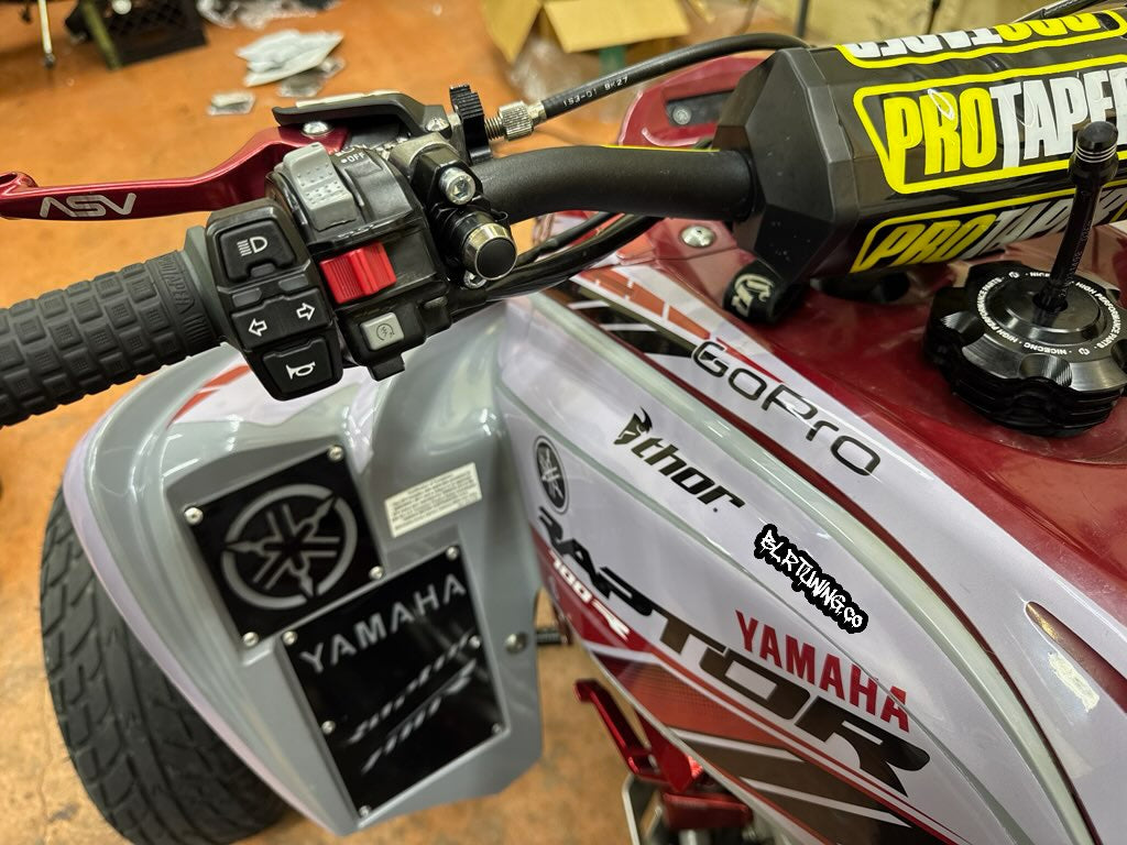 PUSH BUTTON 2-STEP LAUNCH CONTROL FOR PCV OR PC6 FITS 7/8 HANDLEBARS - WORKS ON STREET BIKE - SPORT BIKE - NAKED BIKE - ATV - DIRT BIKE - SXS - BAGGER