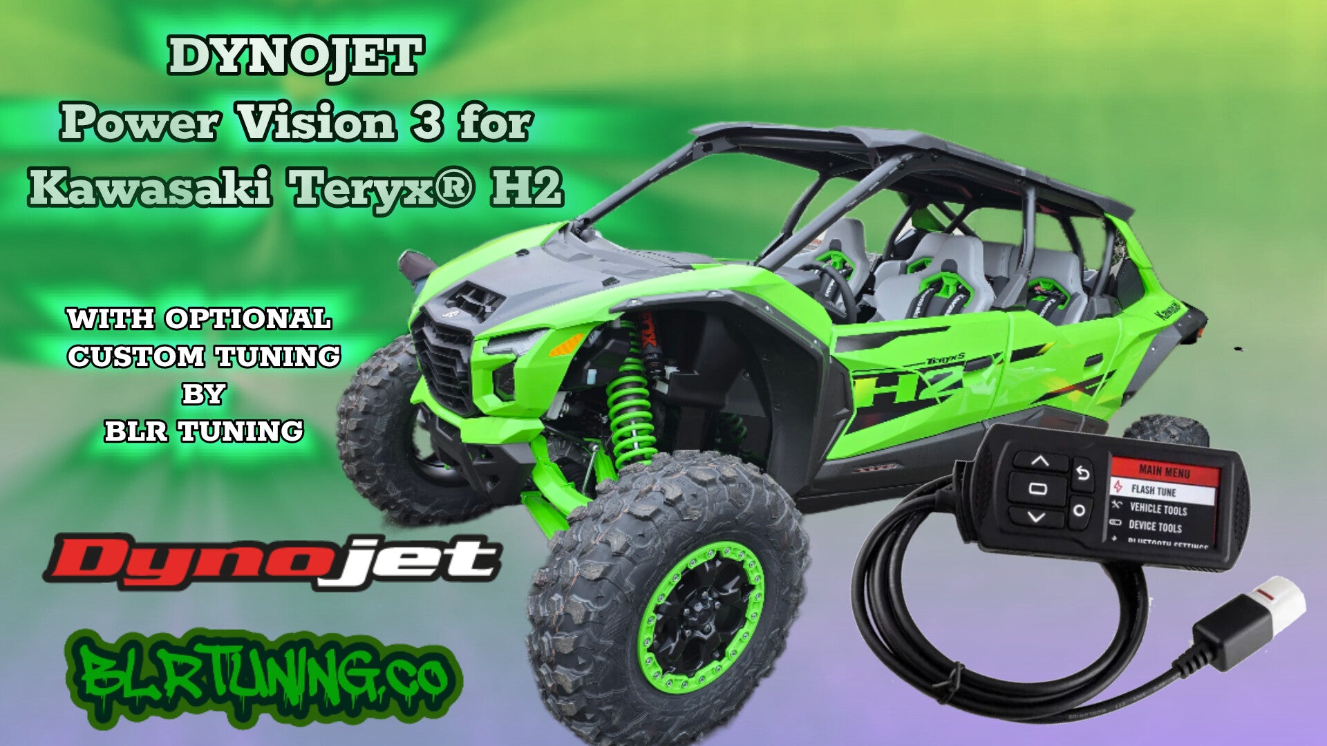 Kawasaki TERYX4 H2 AND TERYX5 H2 - 2026 - DYNOJET PV3 WITH