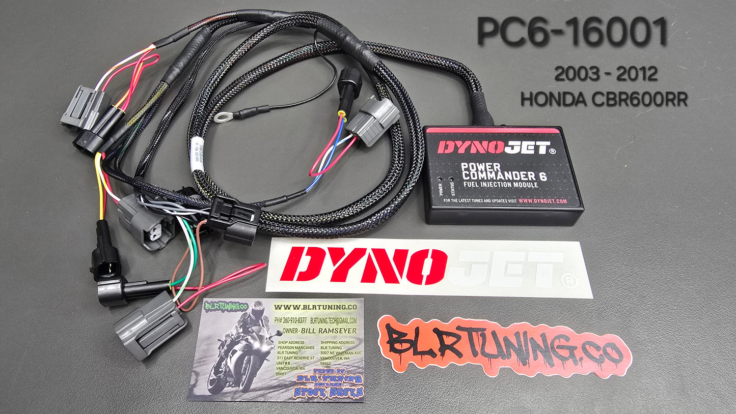 HONDA CBR600RR 2003 TO 2012 PC6 BY DYNOJET WITH OPTIONAL CUSTOM TUNING BY BLR TUNING