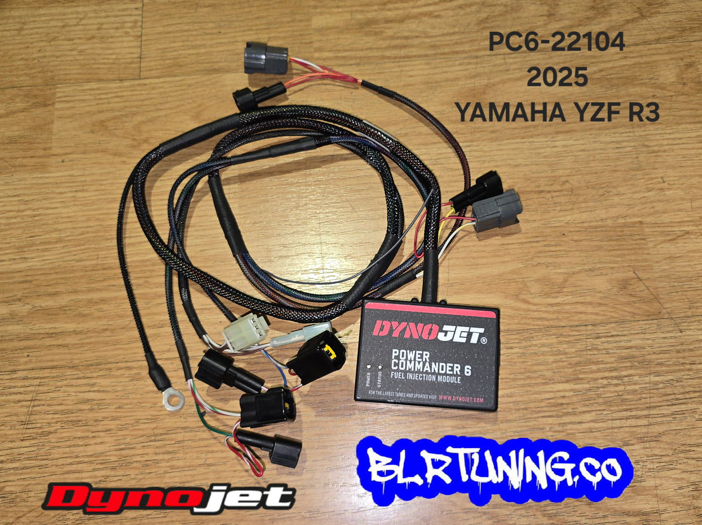 YAMAHA R3 YZF-R3 2025 PC6 BY DYNOJET WITH OPTIONAL CUSTOM TUNING BY BLR TUNING