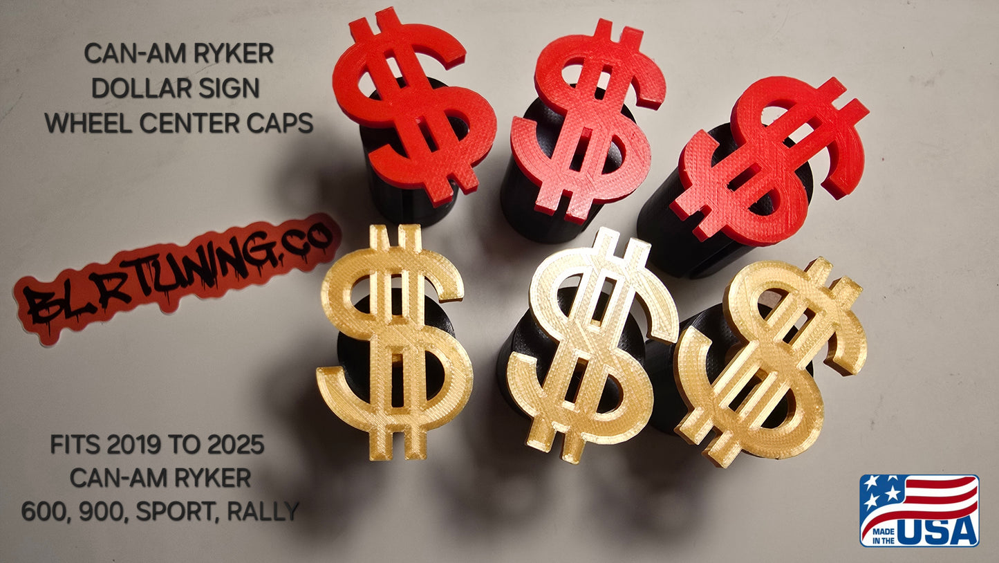 CAN-AM RYKER WHEEL CENTER CAPS