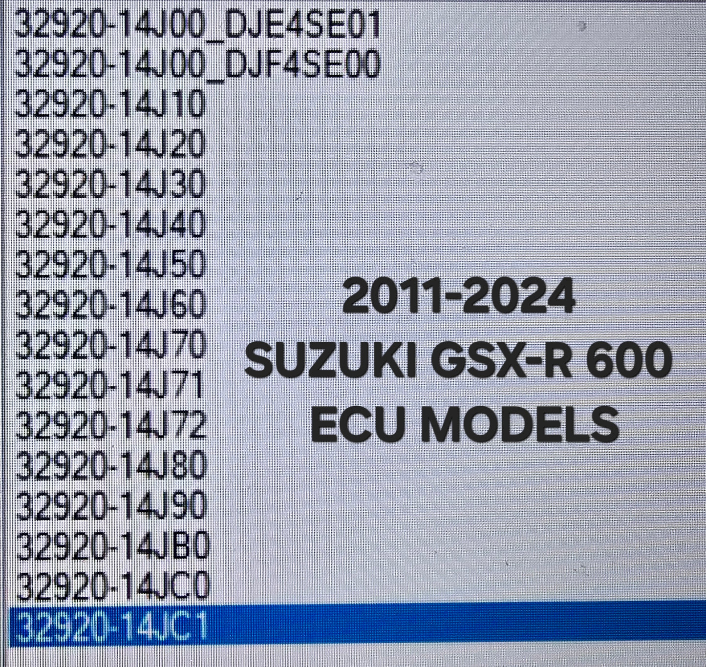SUZUKI ECU FLASH TUNING