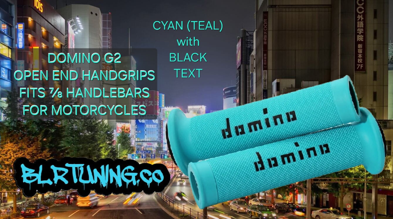 DOMINO G2 OPEN END 7/8 HAND GRIPS FOR MOTORCYCLES