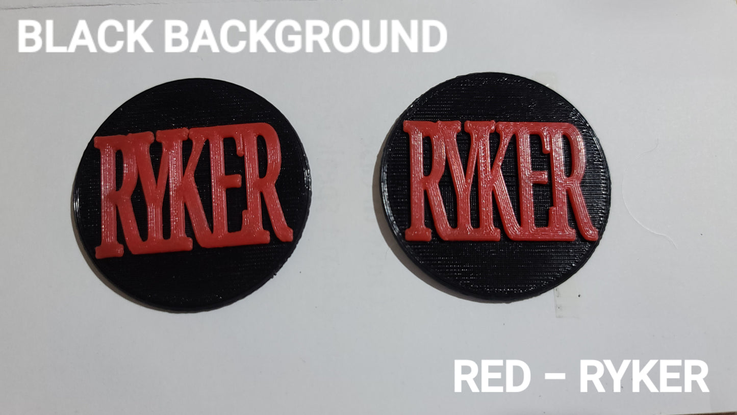 CAN-AM RYKER REPLACEMENT BADGES - FRONT & REAR
